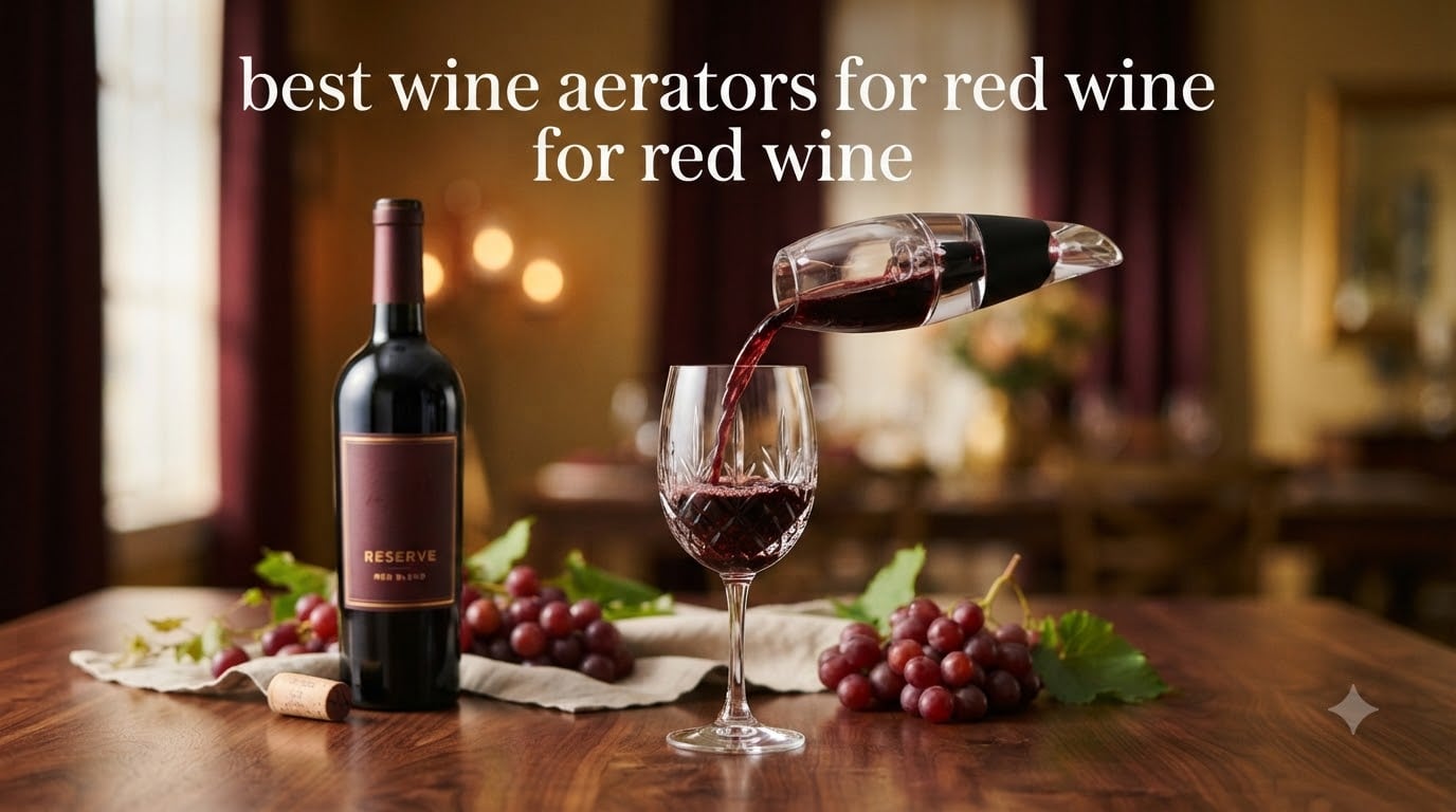 best wine aerators for red wine