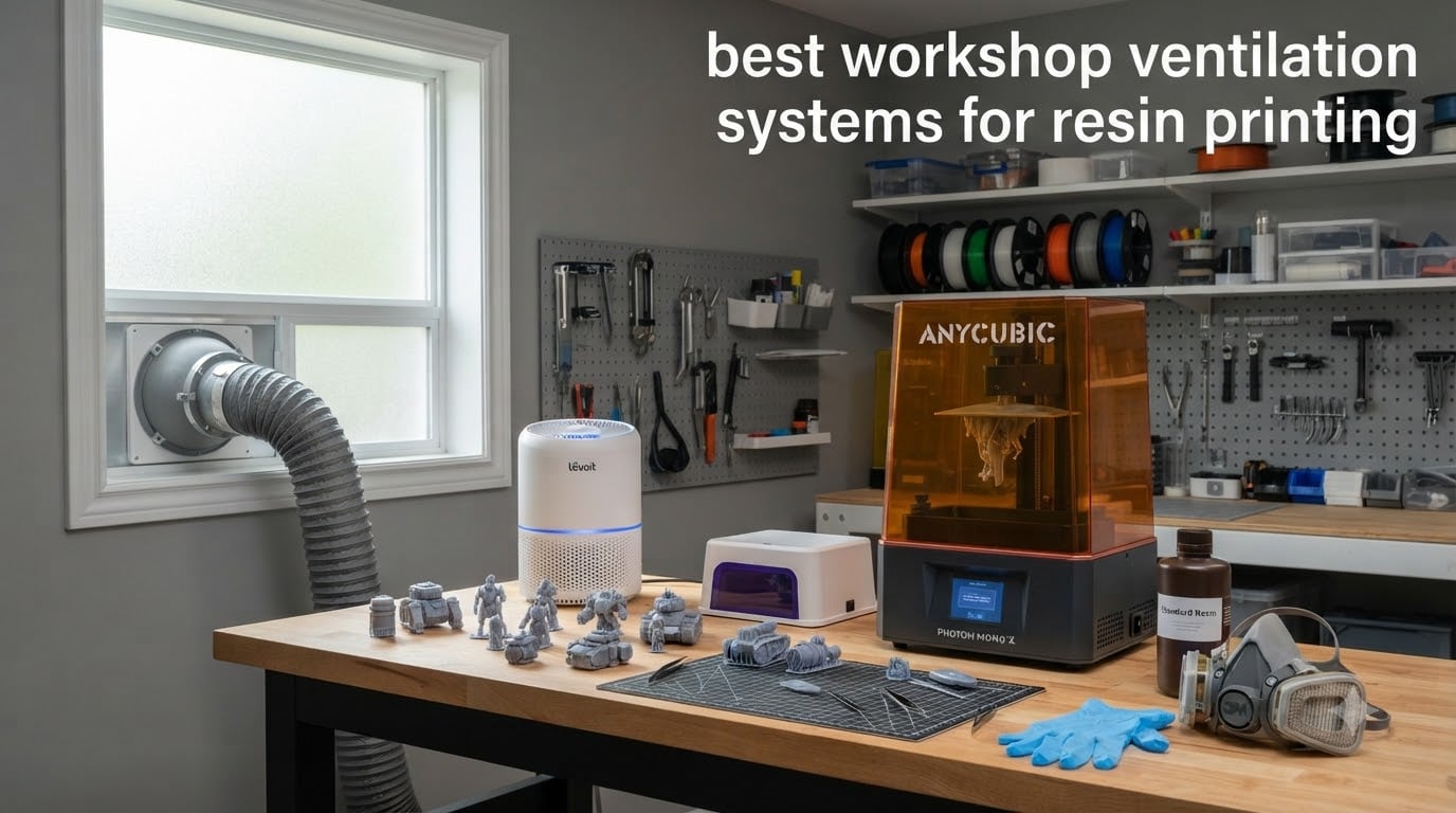 best workshop ventilation systems for resin printing