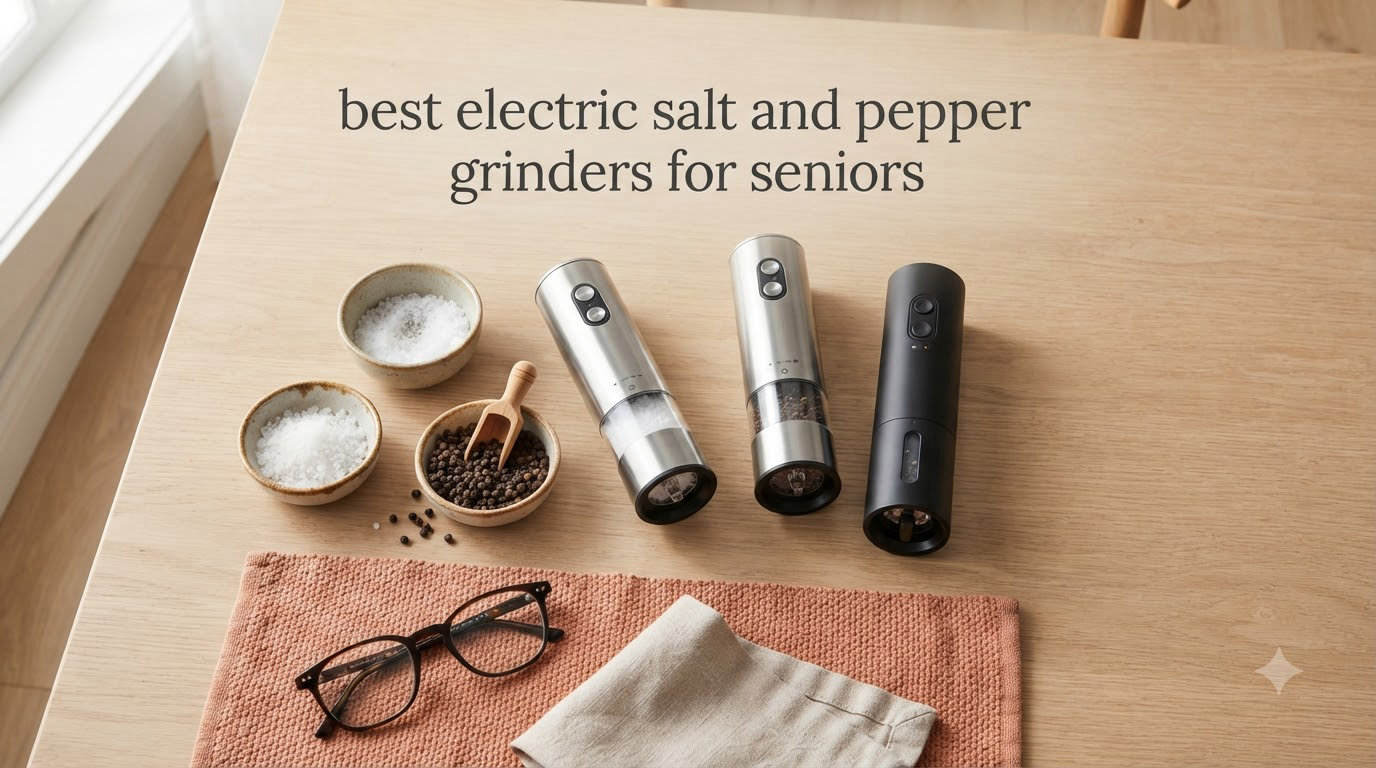best electric salt and pepper grinders for seniors