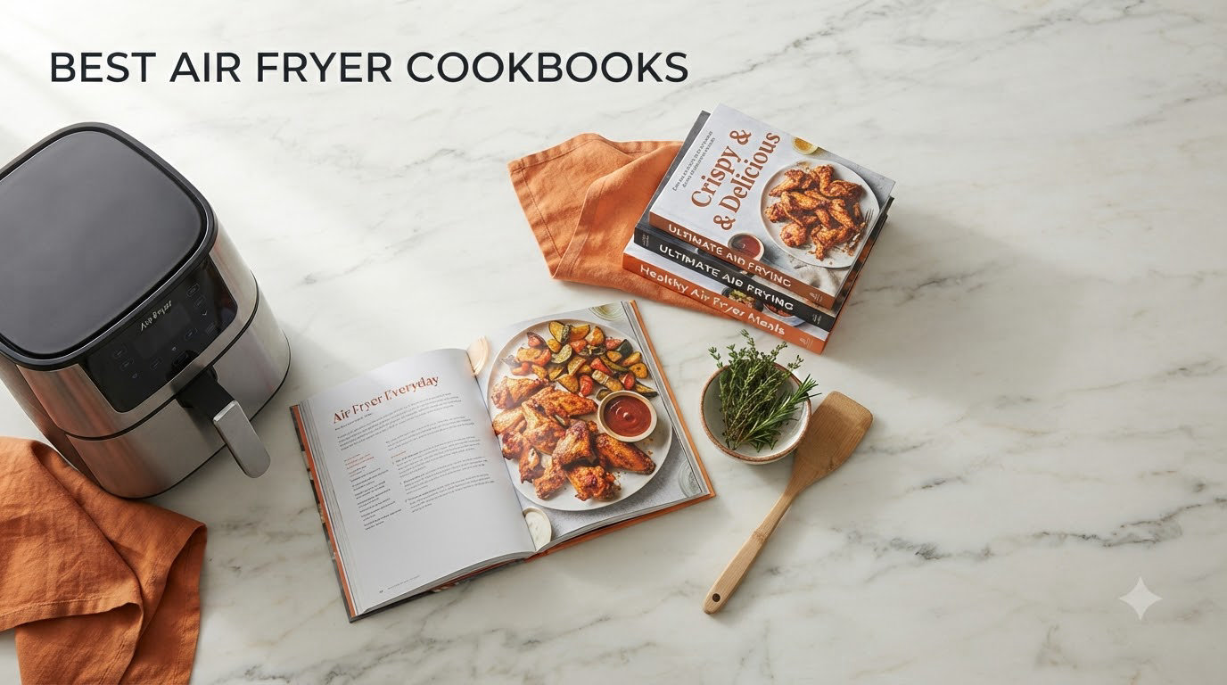 best air fryers cookbooks