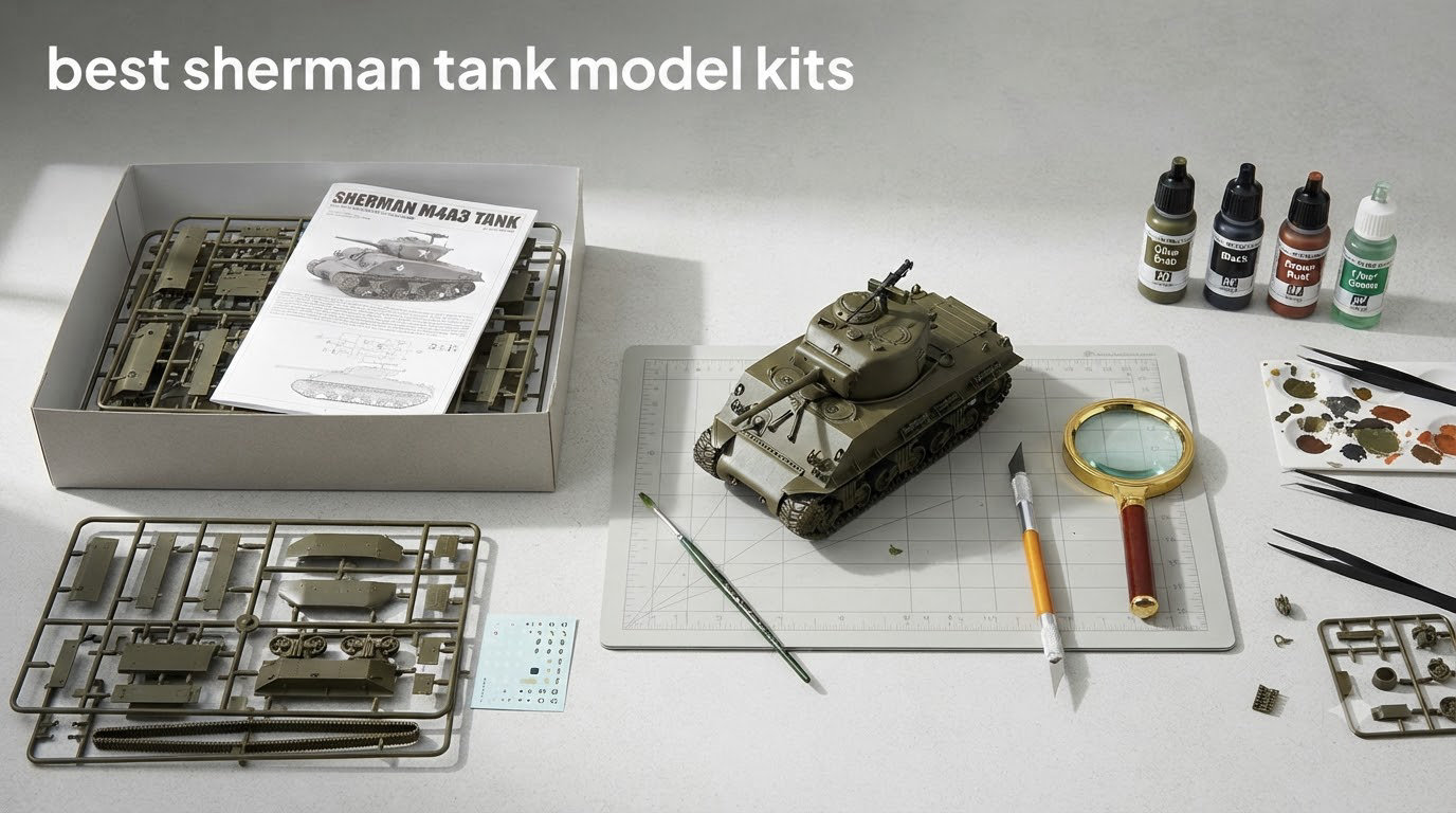 best sherman tank model kits