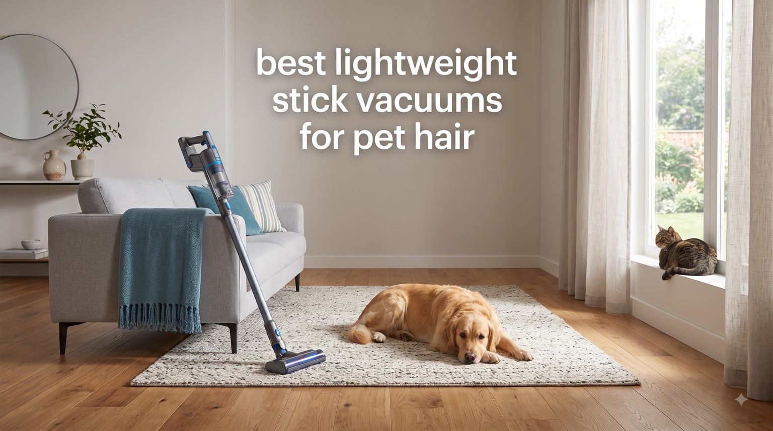 best lightweight stick vacuums for pet hair