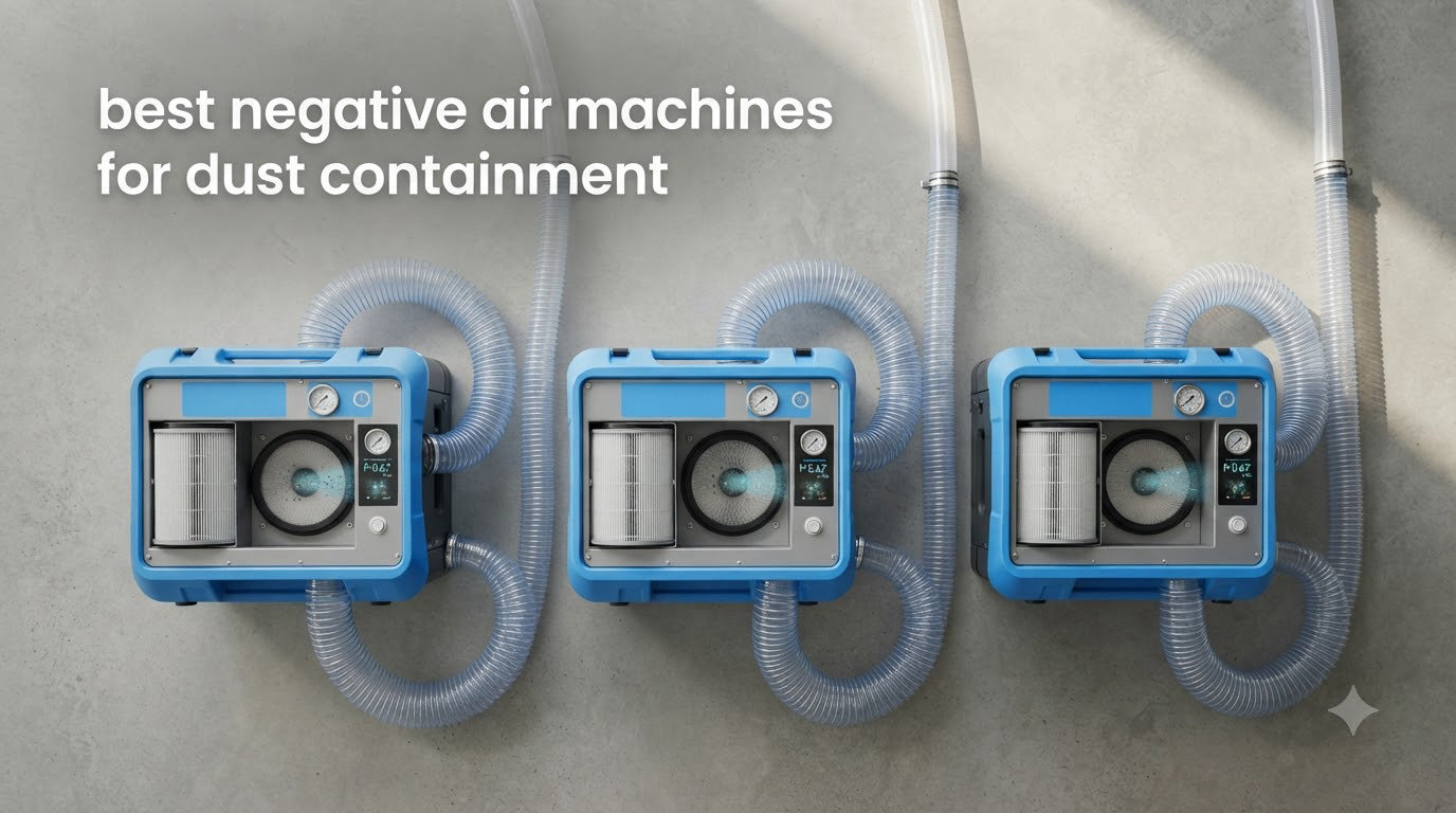 best negative air machines for dust containment