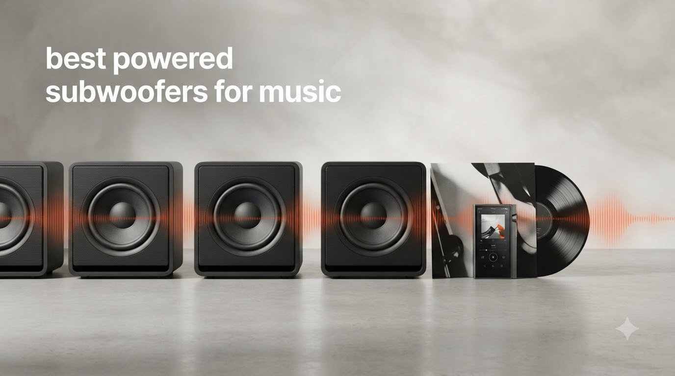 best powered subwoofers for music