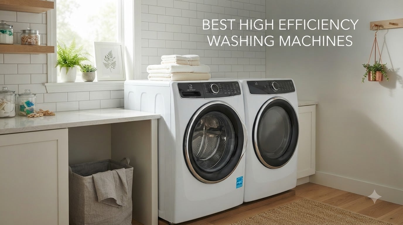 best high efficiency washing machines