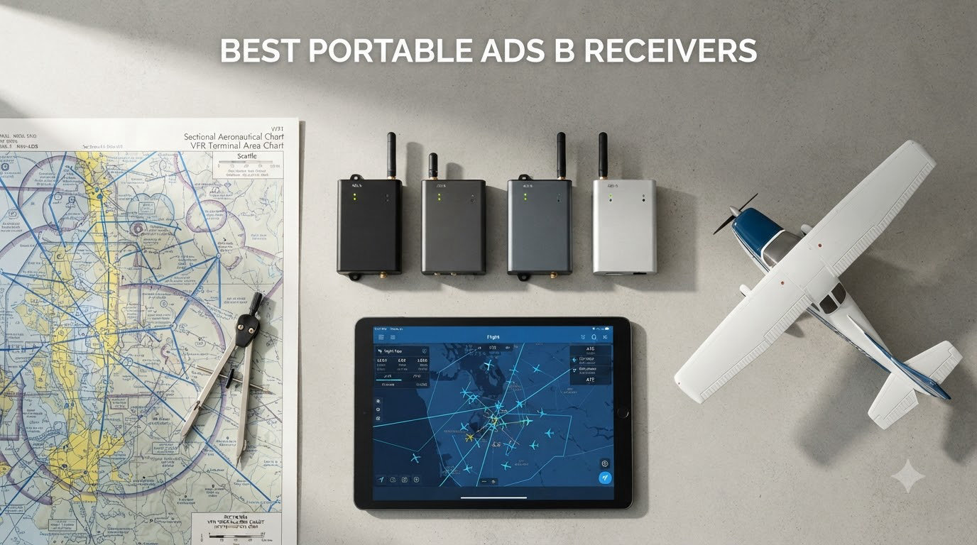 best portable ads b receivers