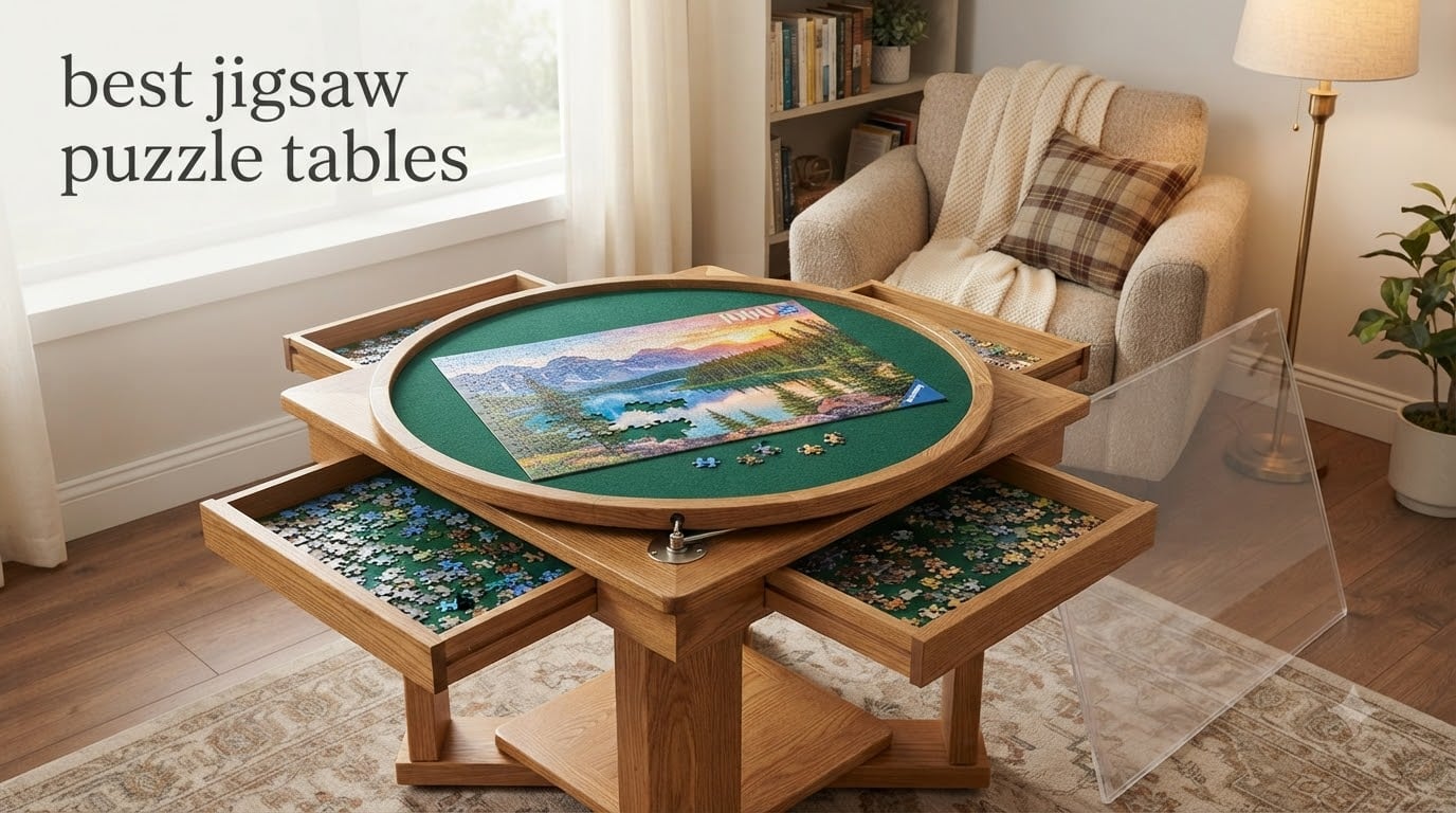 best jigsaw puzzle tables