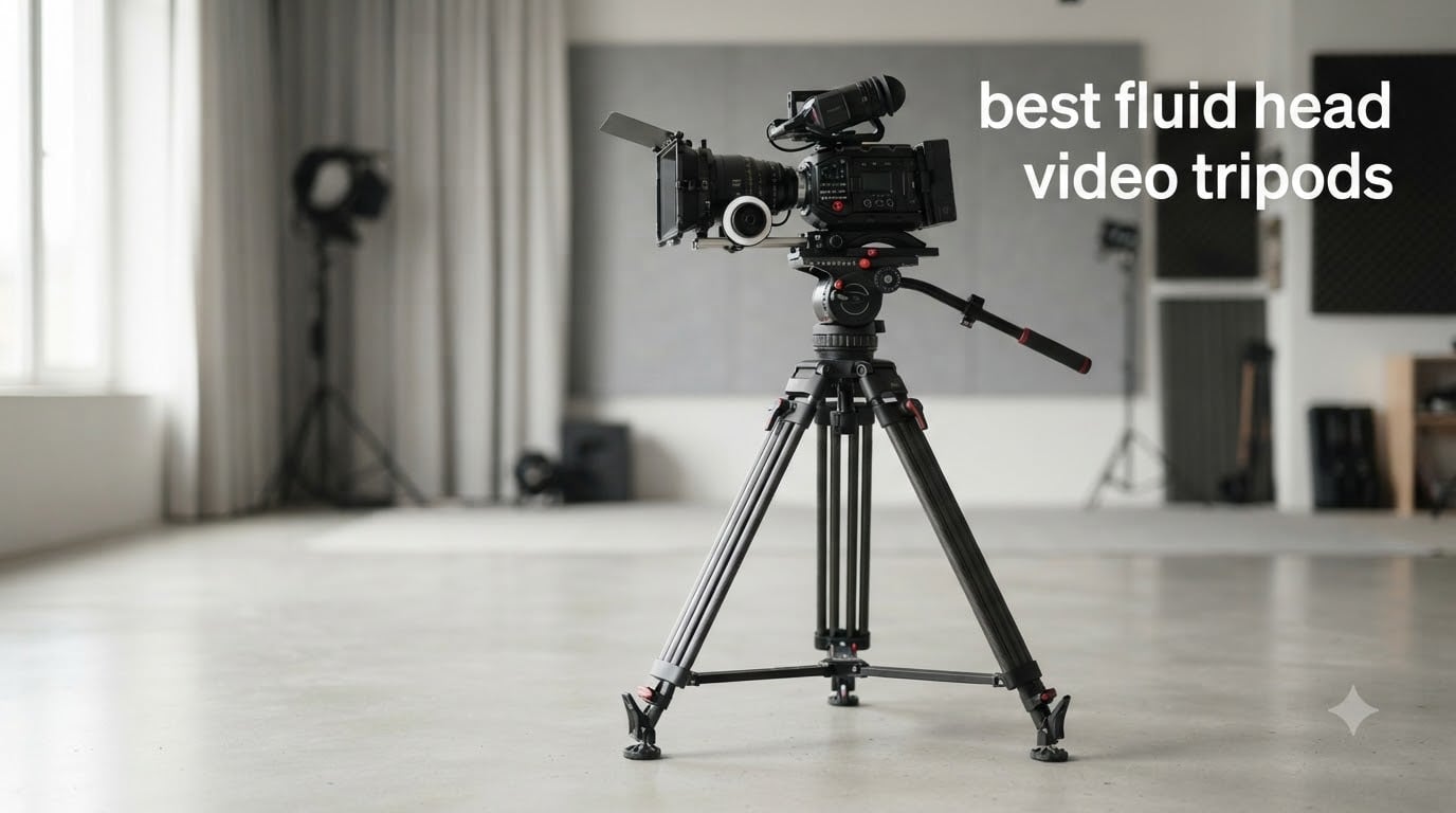 best fluid head video tripods
