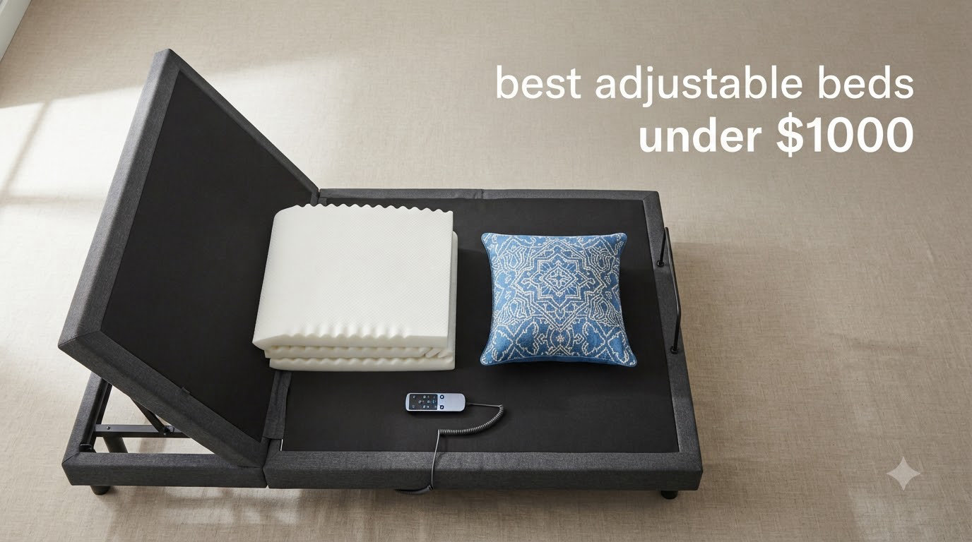 best adjustable beds under $1000