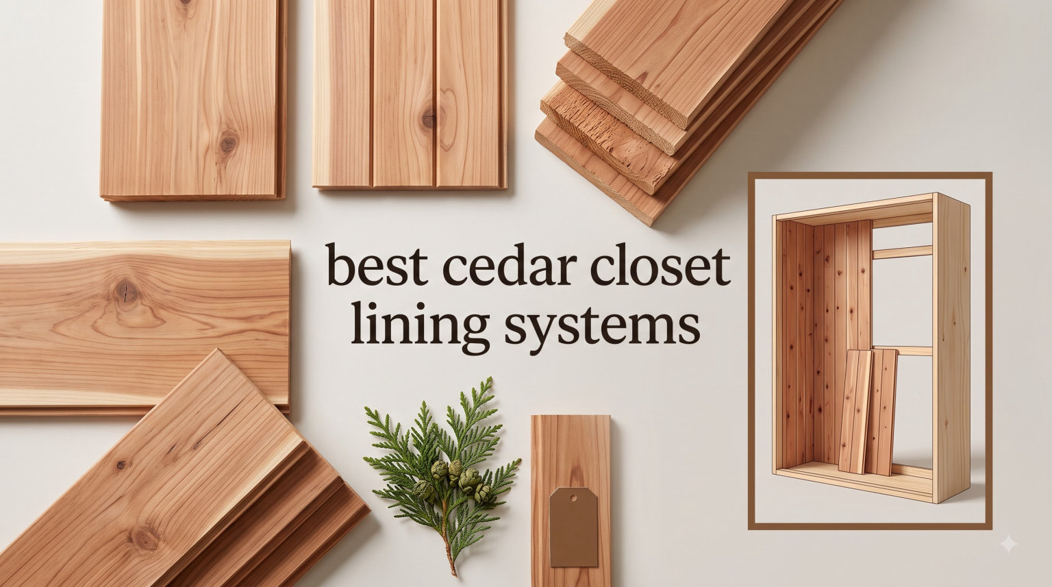 best cedar closet lining systems