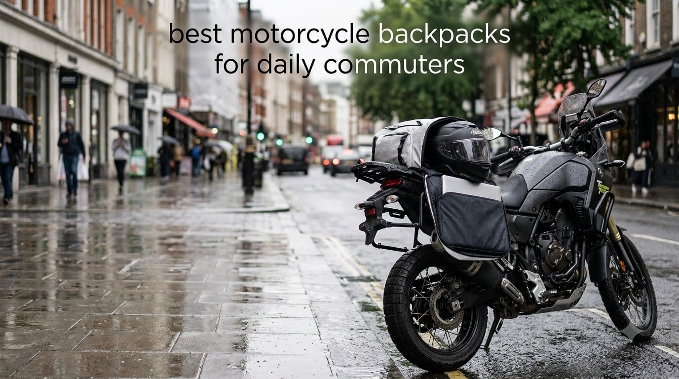 best motorcycle backpacks for daily commuters