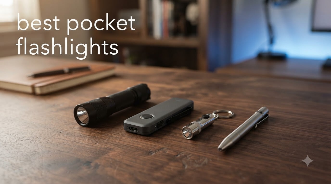 best pocket flashlights
