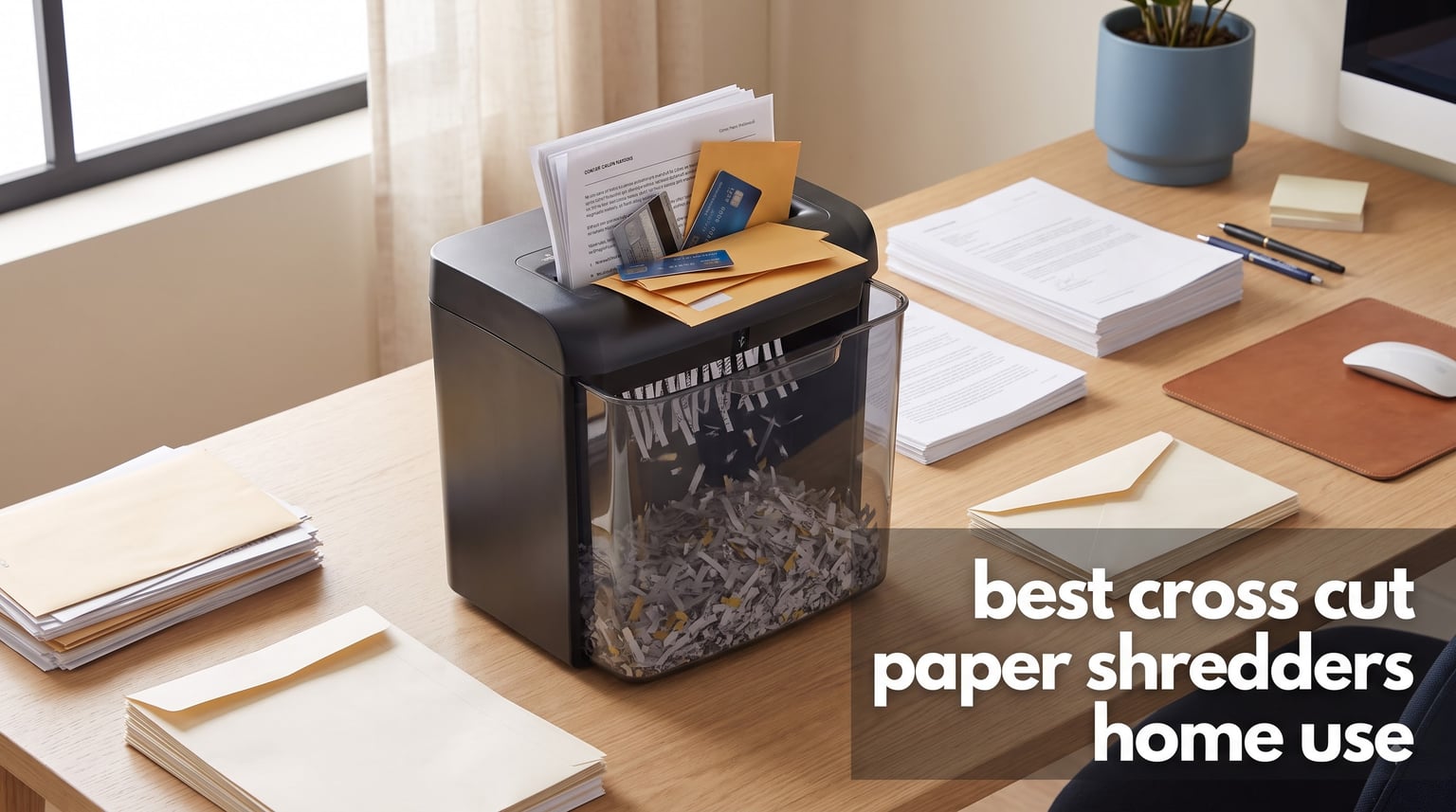 best cross cut paper shredders home use