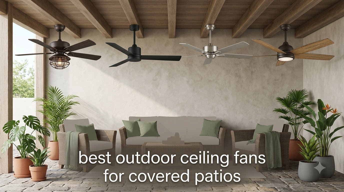 best outdoor ceiling fans for covered patios