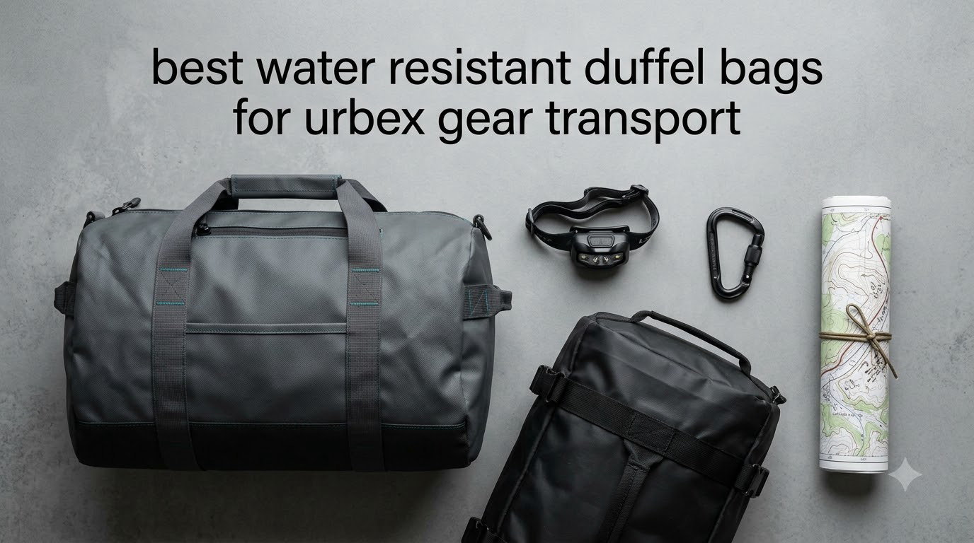 best water resistant duffel bags for urbex gear transport
