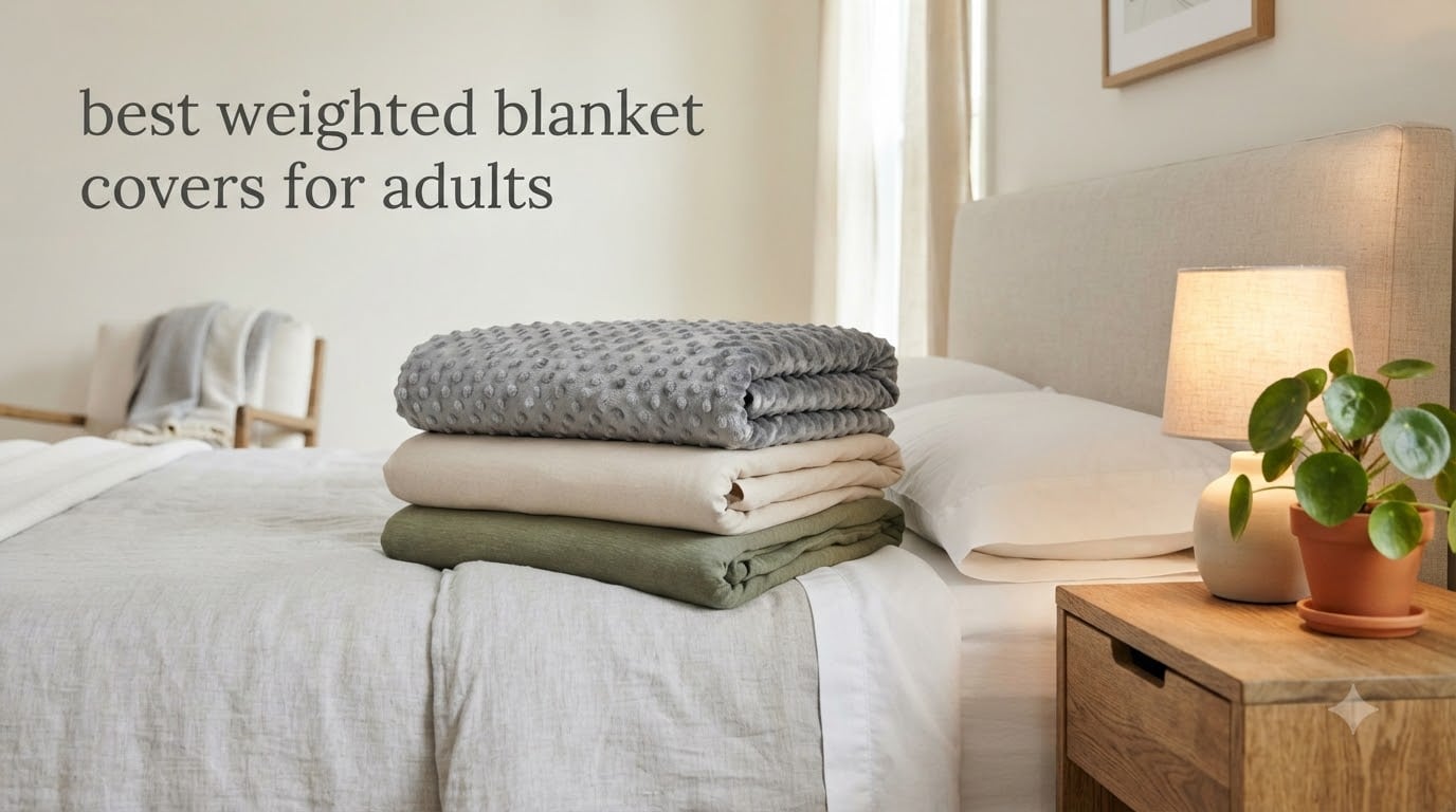 best weighted blanket covers for adults