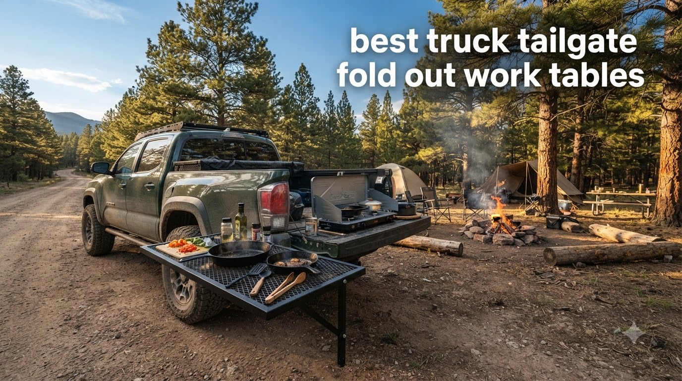 best truck tailgate fold out work tables