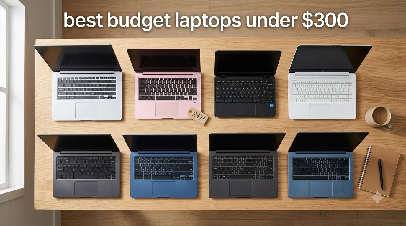best budget laptops under $300