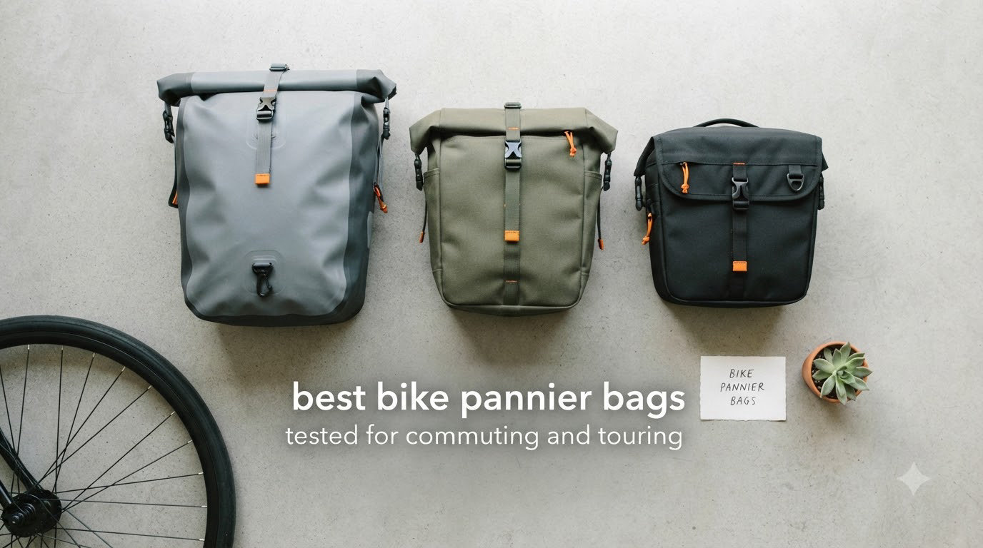 best bike pannier bags tested for commuting and touring