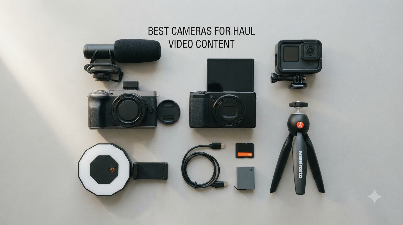 best cameras for haul video content