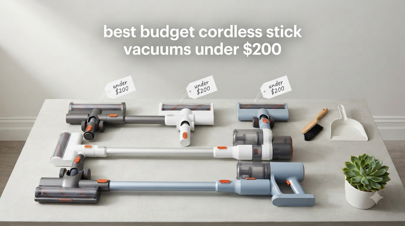 best budget cordless stick vacuums under $200