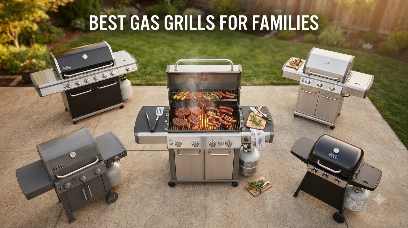 best gas grills for families