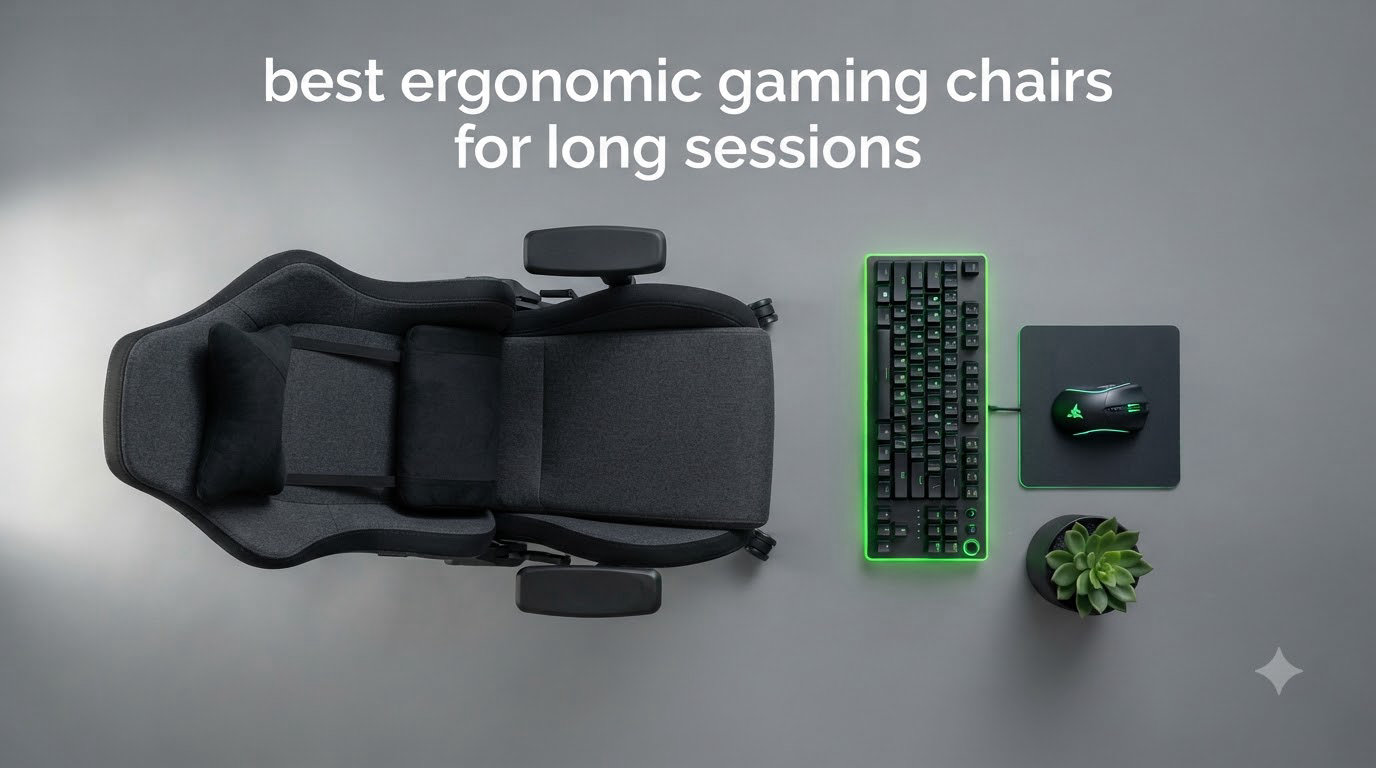 best ergonomic gaming chairs for long sessions