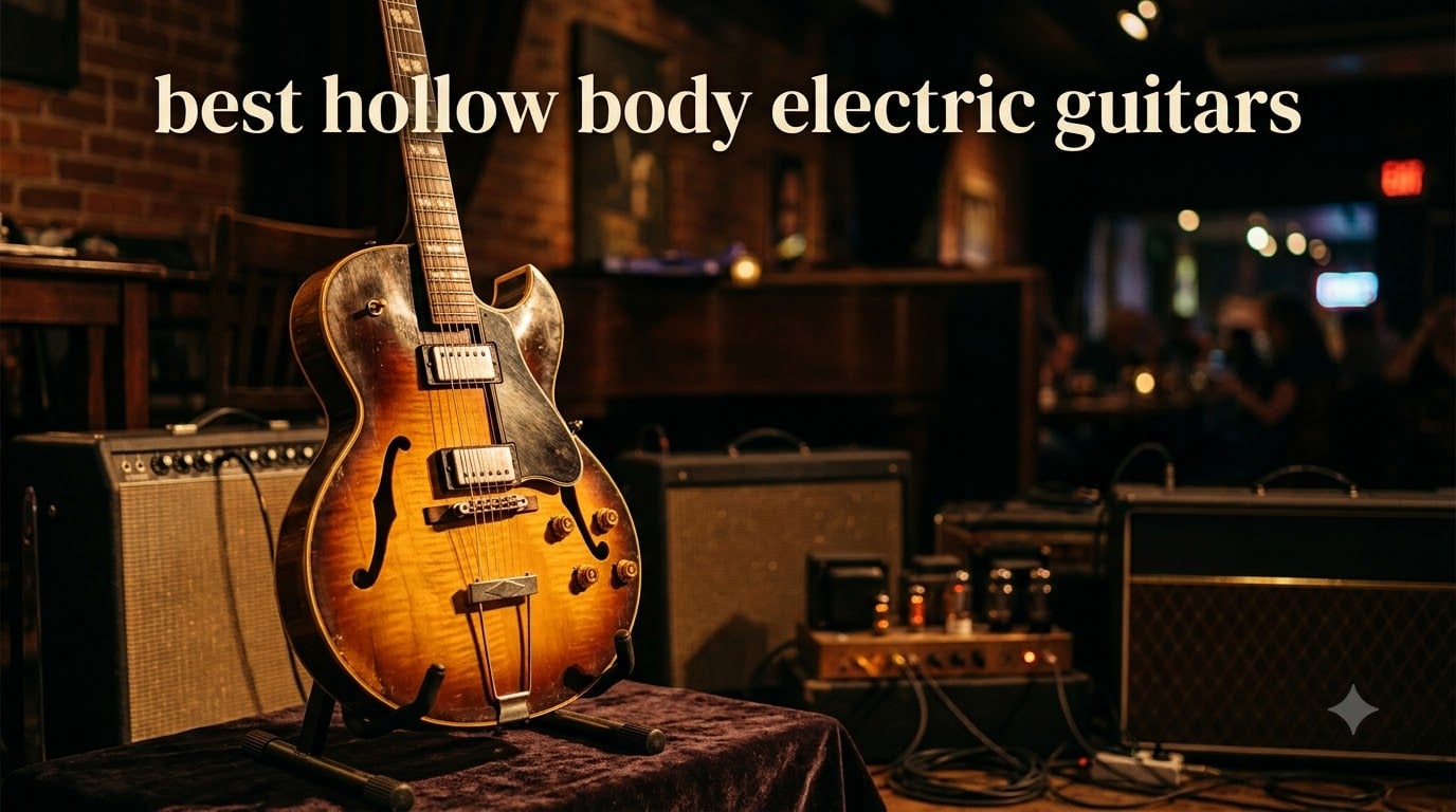 best hollow body electric guitars
