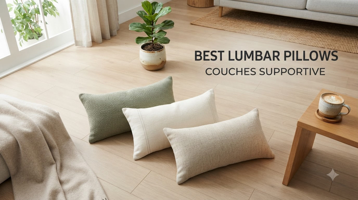 best lumbar pillows for couches supportive