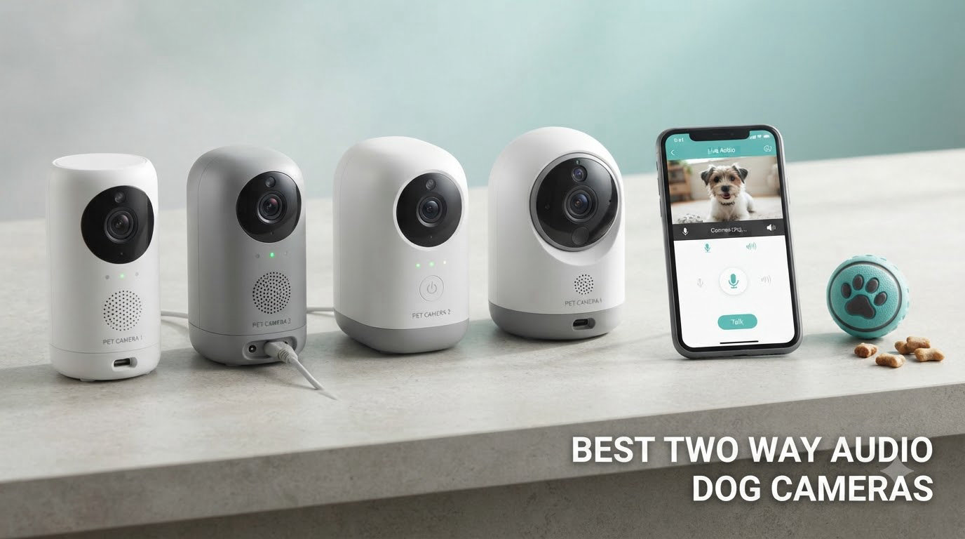 best two way audio dog cameras
