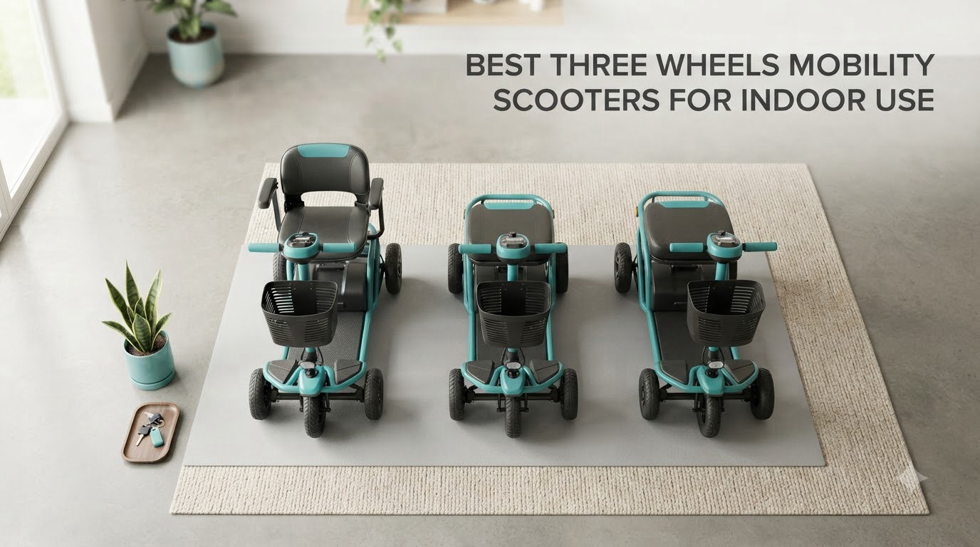 best three wheels mobility scooters for indoor use