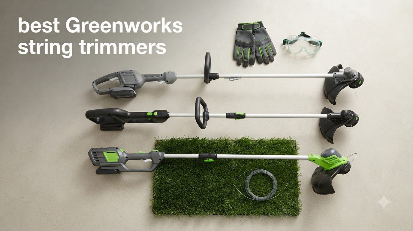 best Greenworks string trimmers