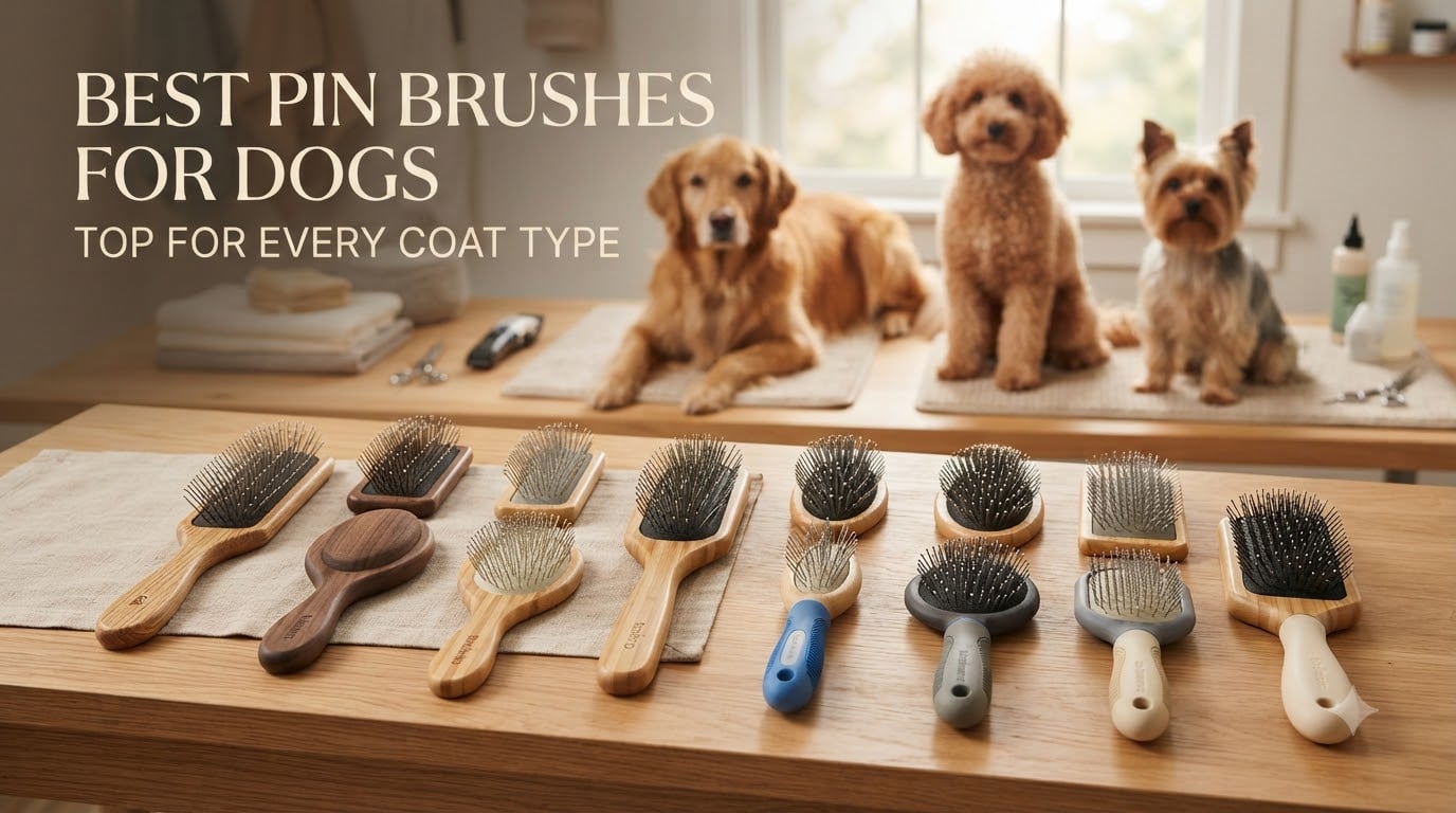 best pin brushes for dogs top for every coat type