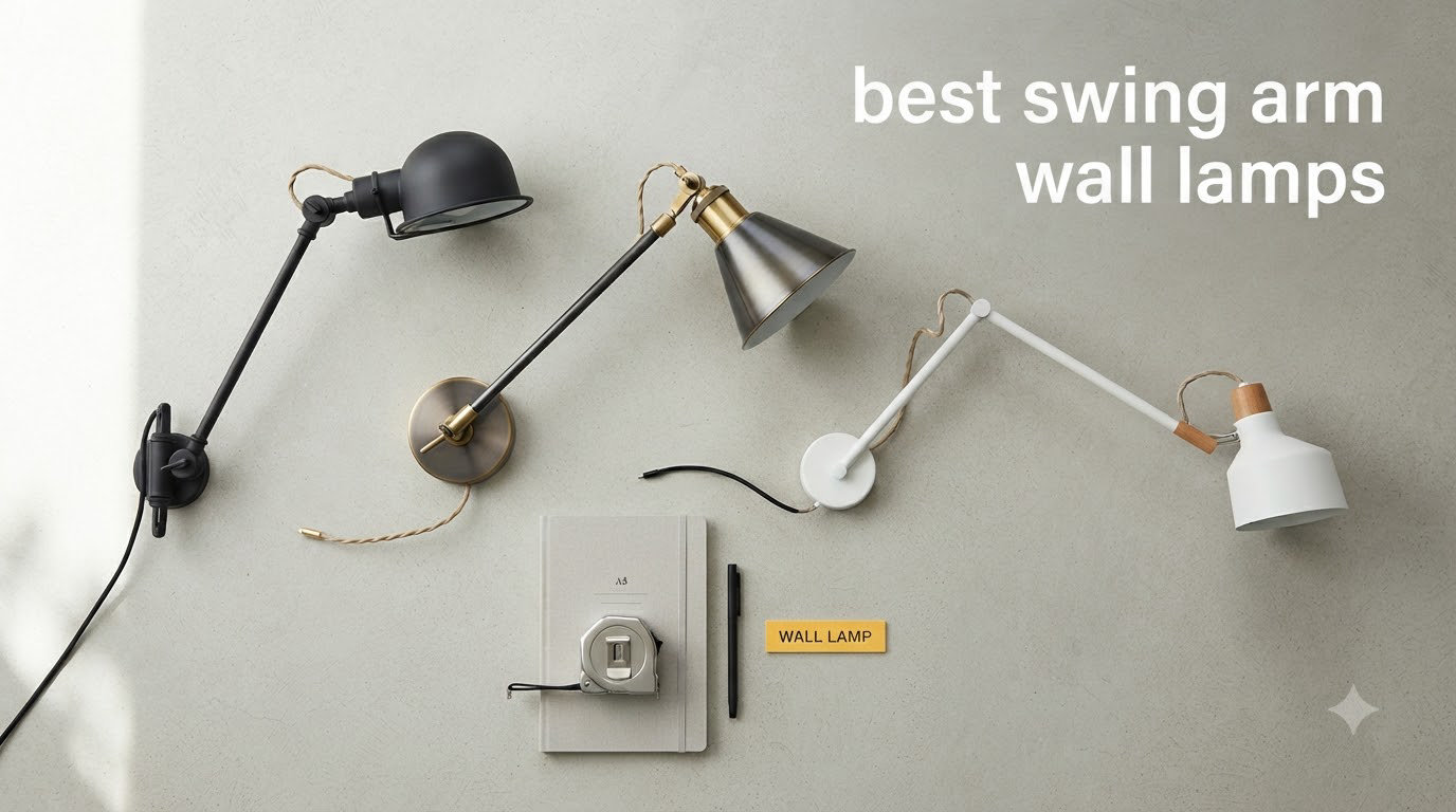 best swing arm wall lamps