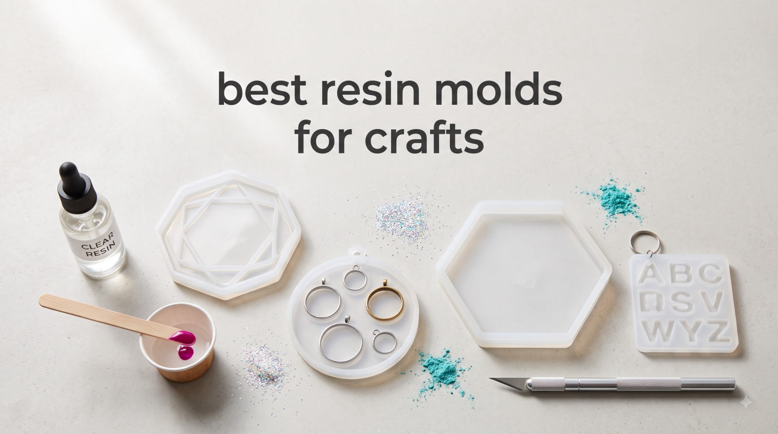 best resin molds for crafts