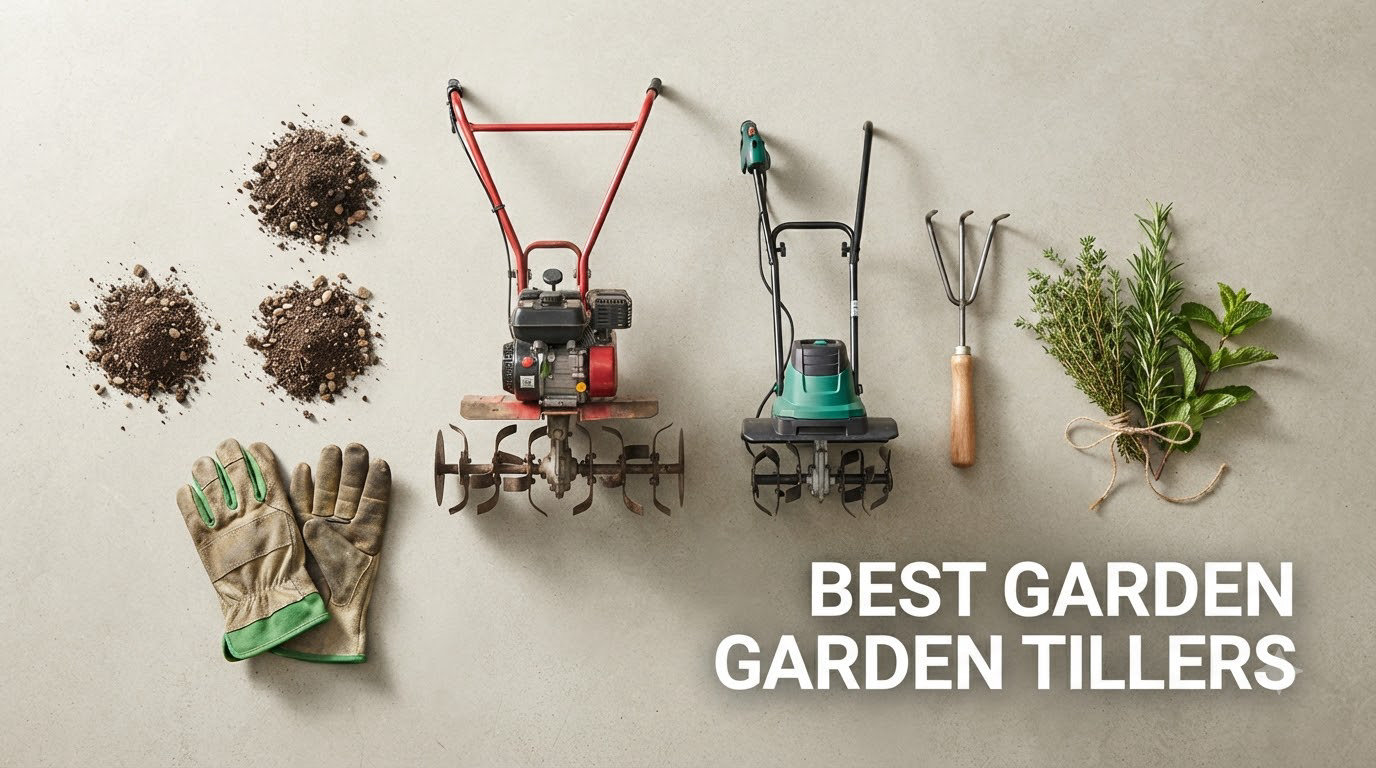 best garden tillers