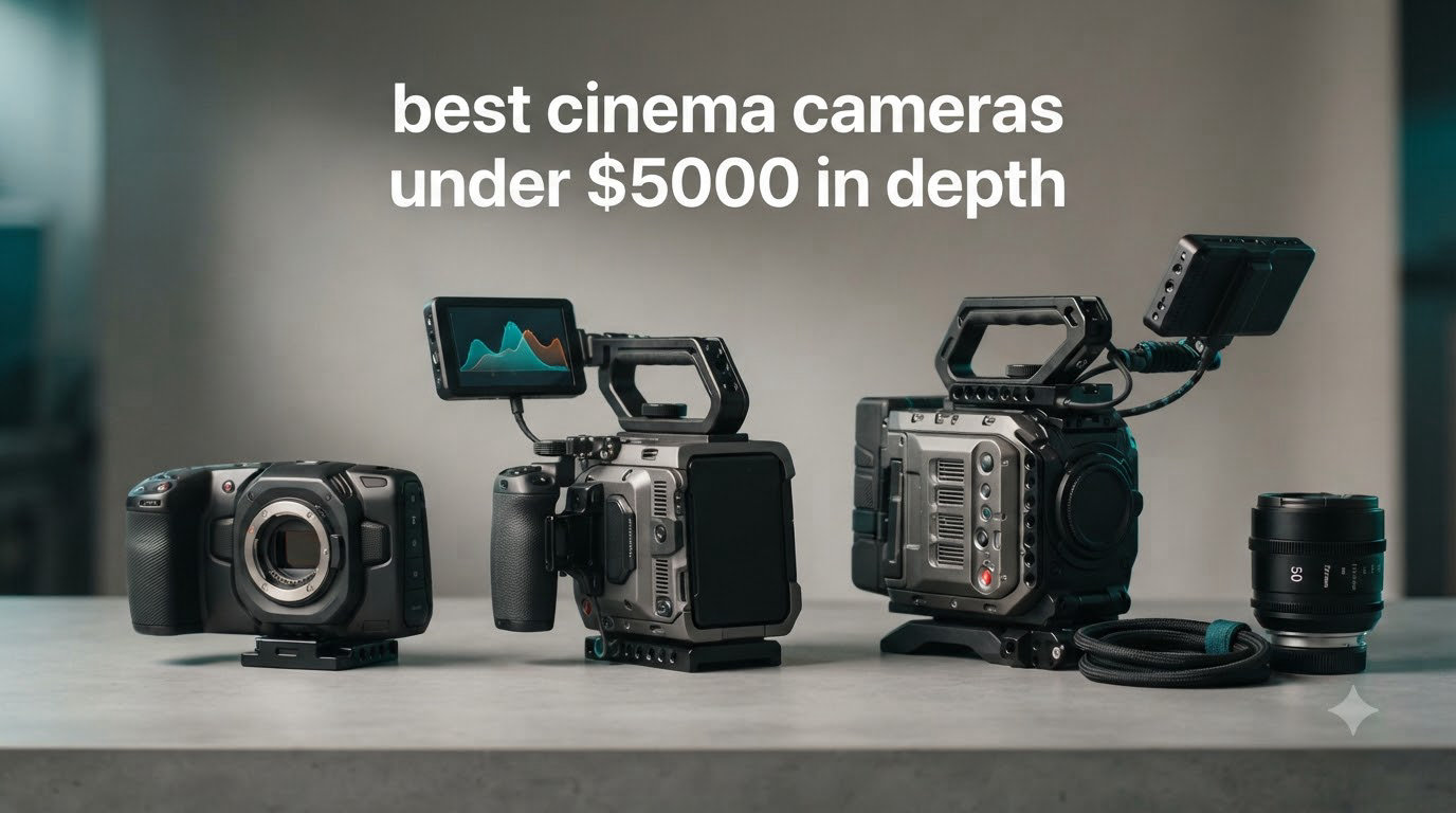 best cinema cameras under $5000 in depth