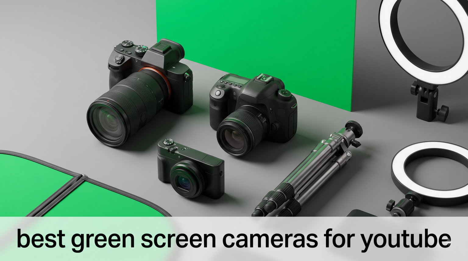 best green screen cameras for youtube