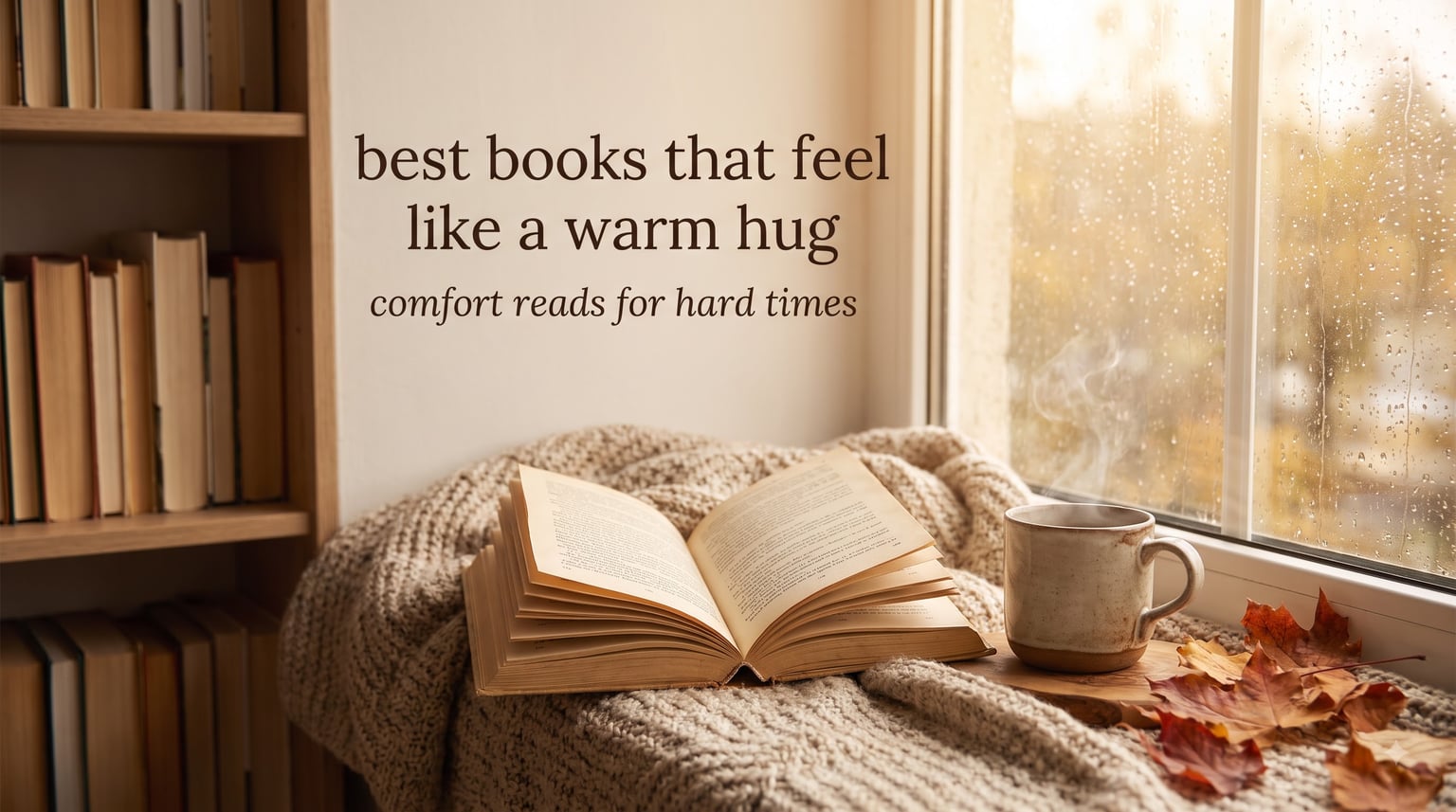 best books that feel like a warm hug comfort reads for hard times