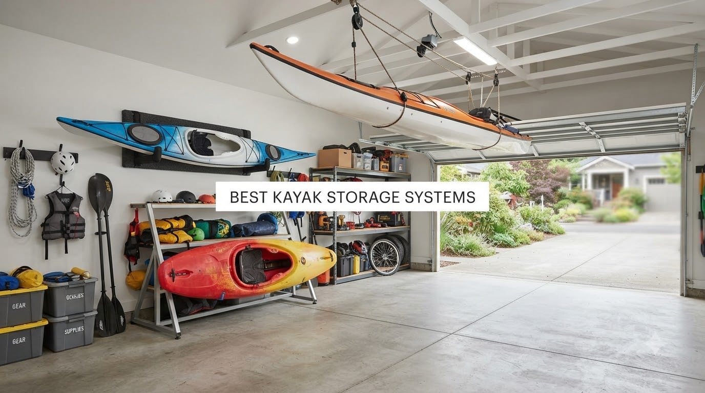 best kayak storage systems