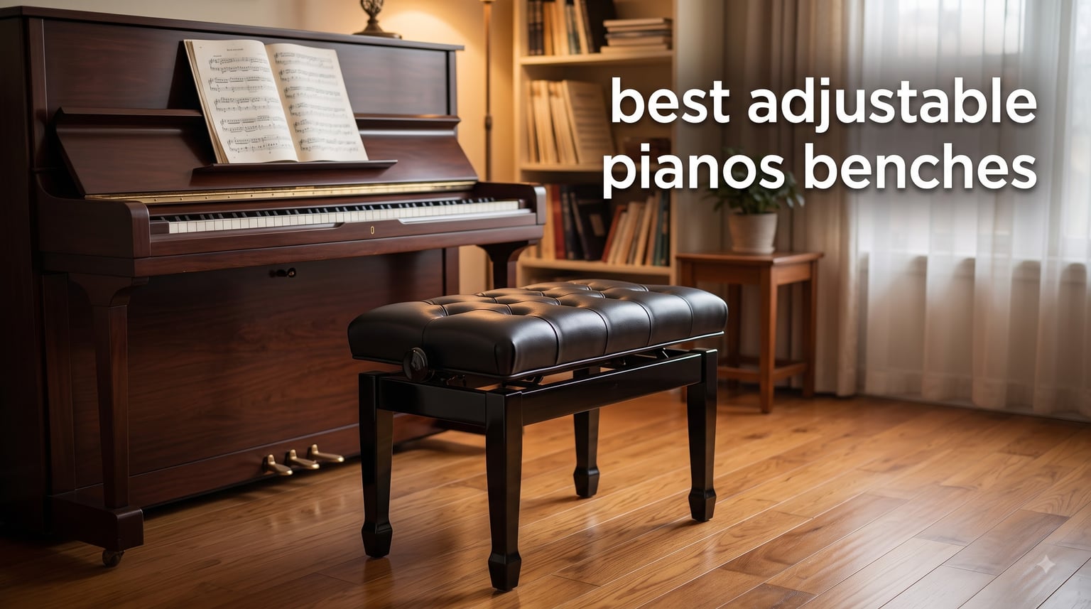 best adjustable pianos benches