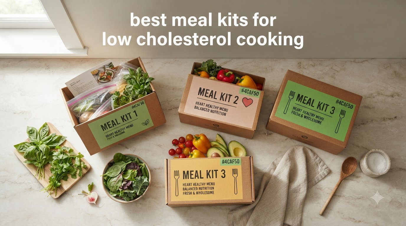 best meal kits for low cholesterol cooking