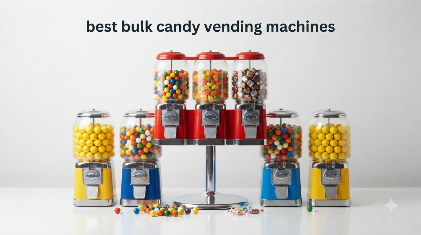 best bulk candy vending machines