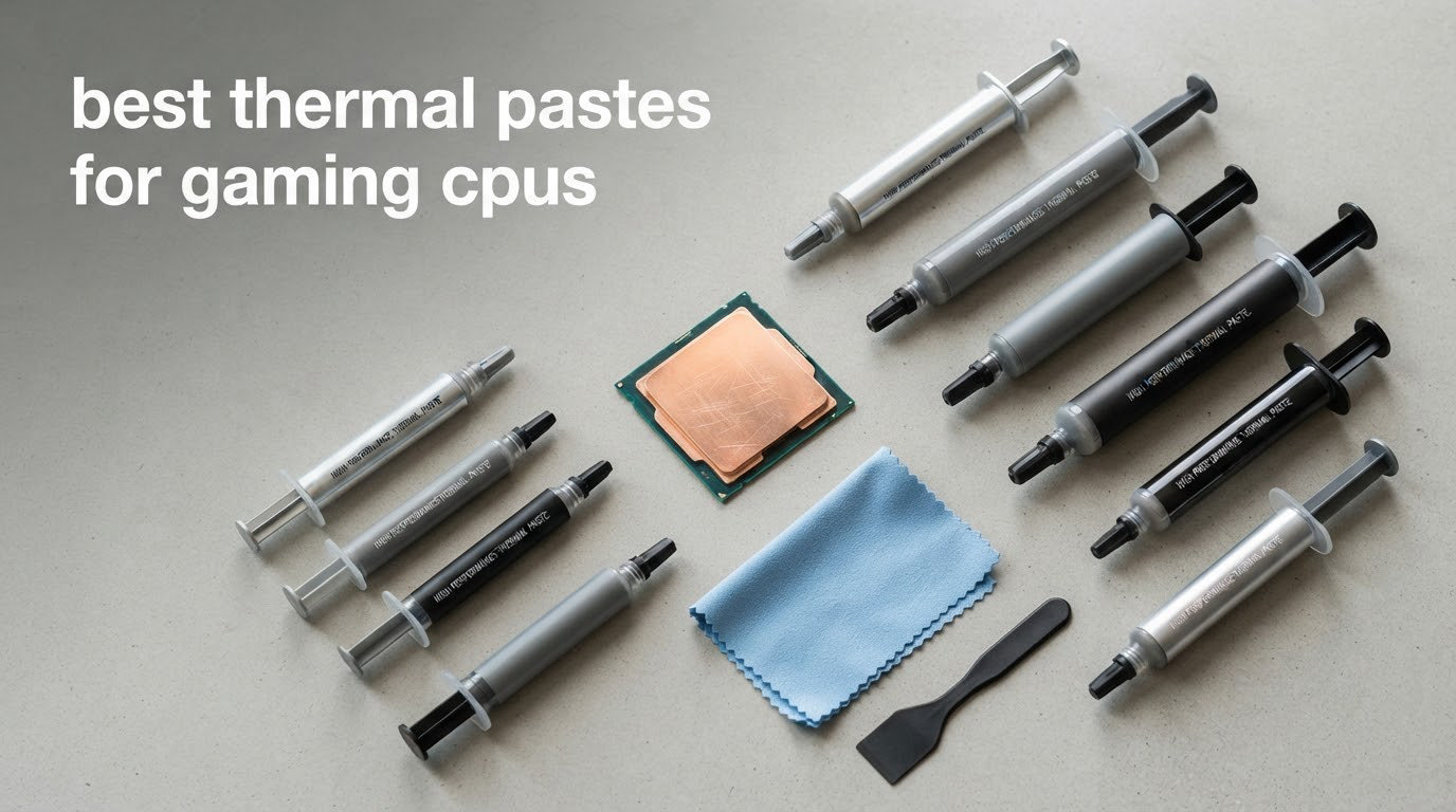 best thermal pastes for gaming cpus