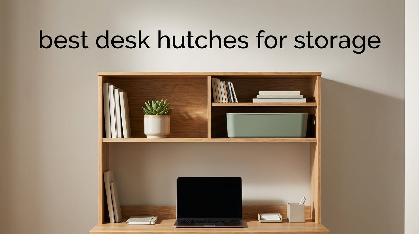 best desk hutches for storage