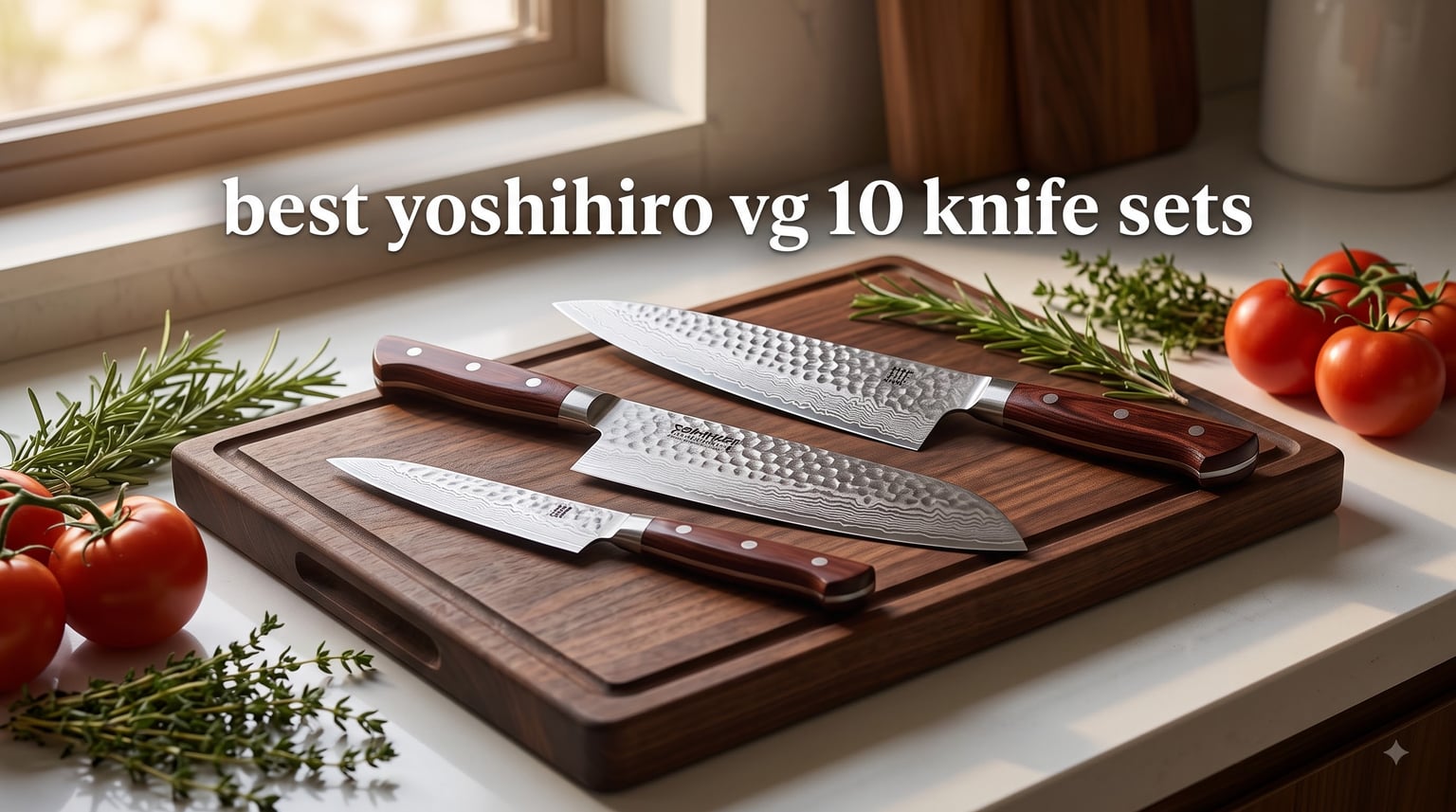 best yoshihiro vg 10 knife sets