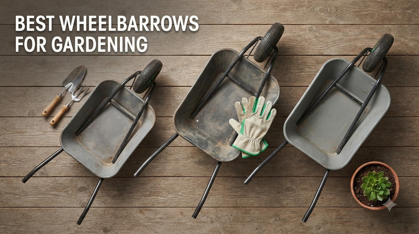 best wheelbarrows for gardening