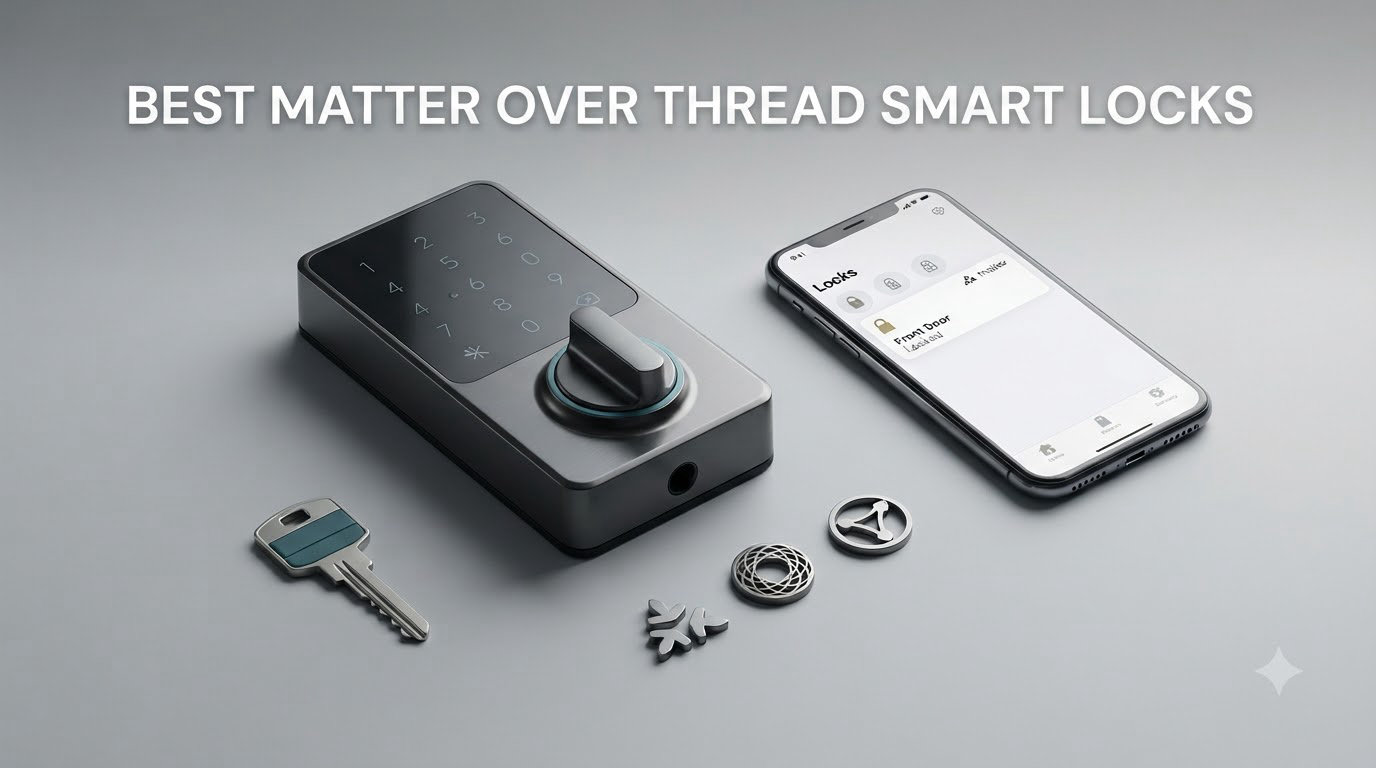 best matter over thread smart locks