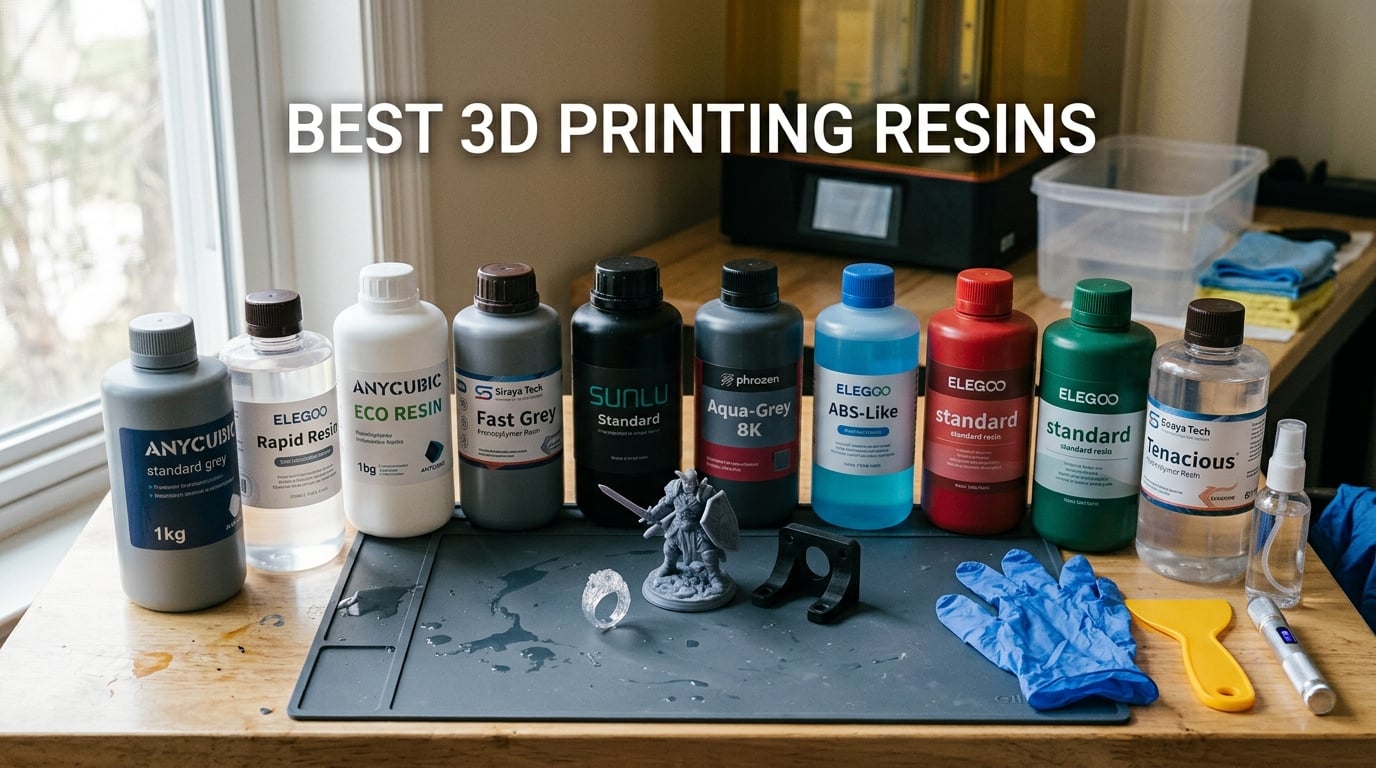 best 3D printing resins
