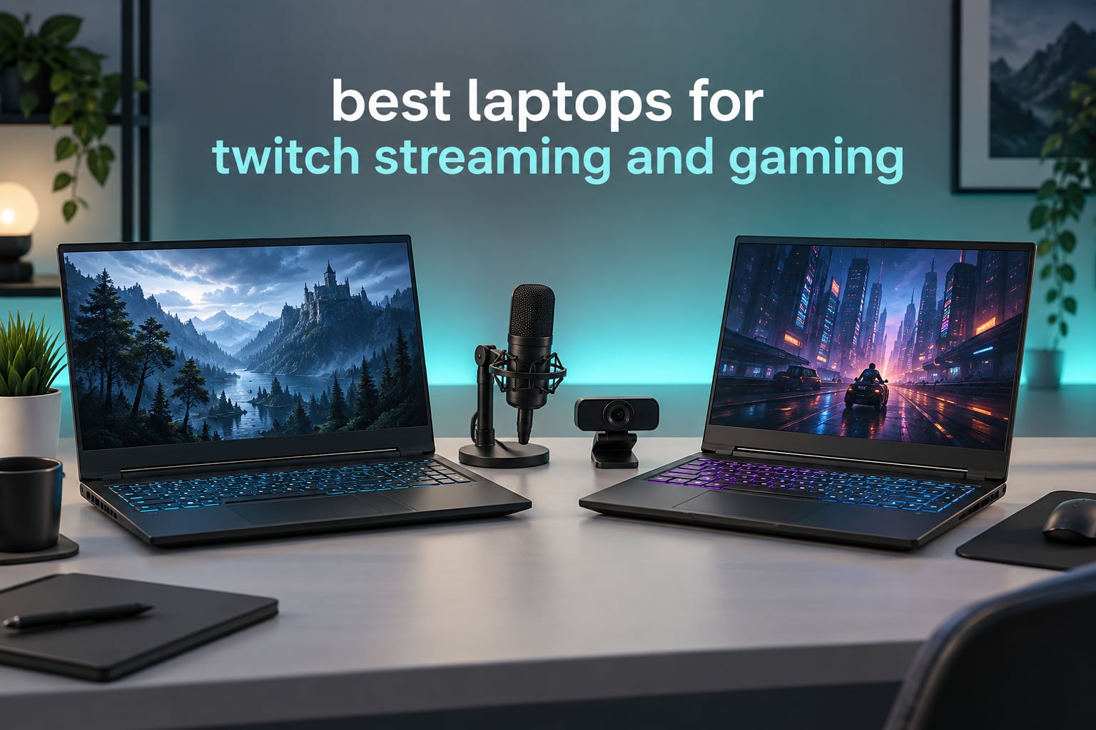 best laptops for twitch streaming and gaming